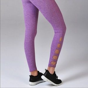 Glyder Spacedye Purple Leggings